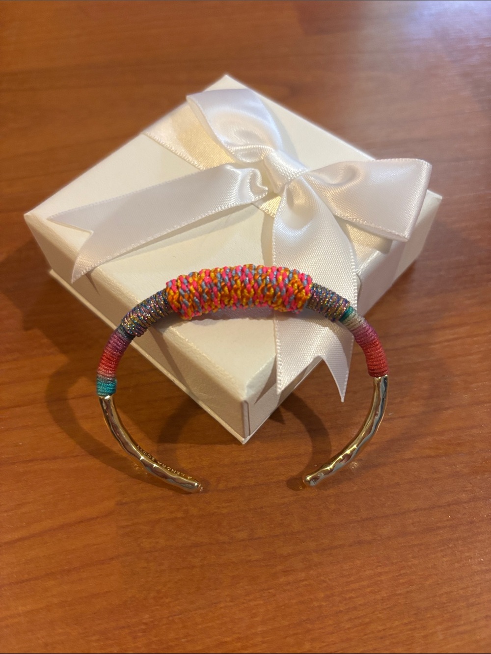 Kendra Scott Multicolor Thread-Wrap Cuff Bracelet